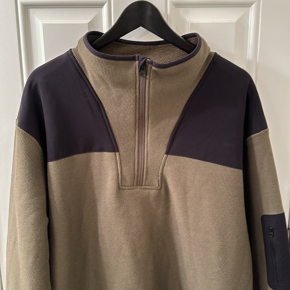 Eastern Mountain Sports Quarter Zip Sweater Size XXL - Picture 3 of 5